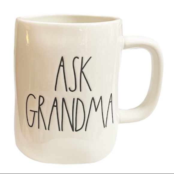 Rae Dunn Other - NEW Rae Dunn ASK GRANDMA Mug